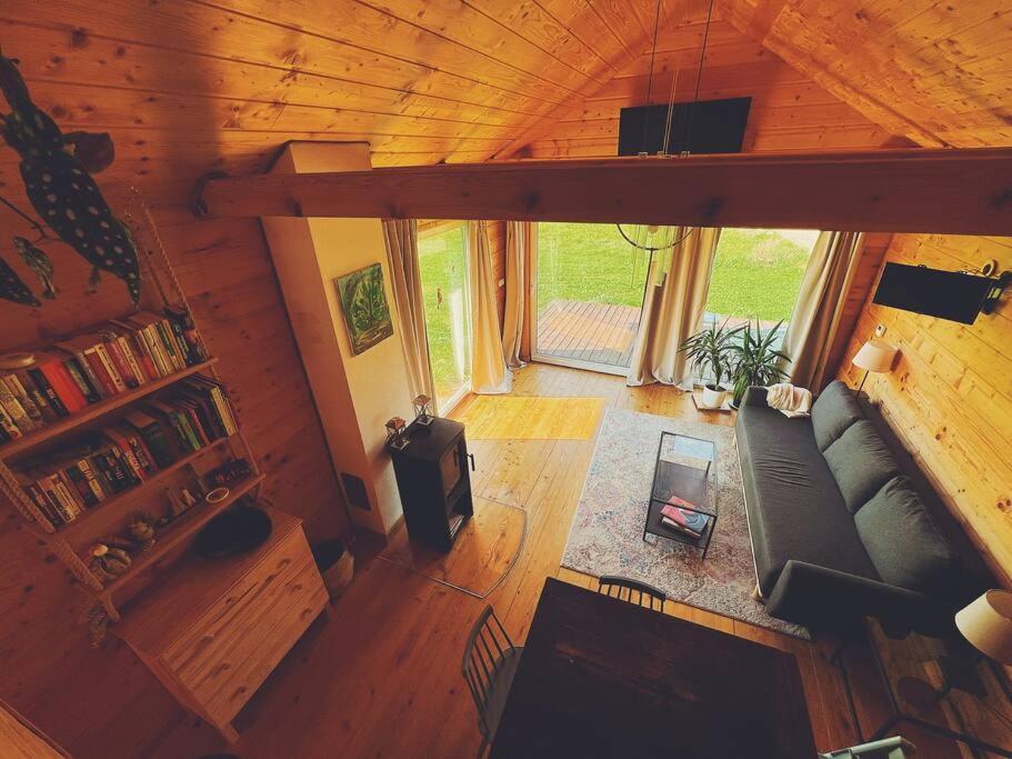 Polanka Beskid Niski Cute Cabin With Spectacular Views Hanczowa Exterior photo