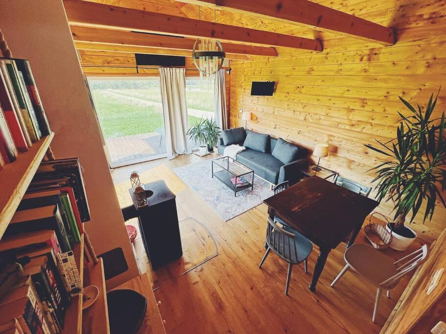 Polanka Beskid Niski Cute Cabin With Spectacular Views Hanczowa Exterior photo