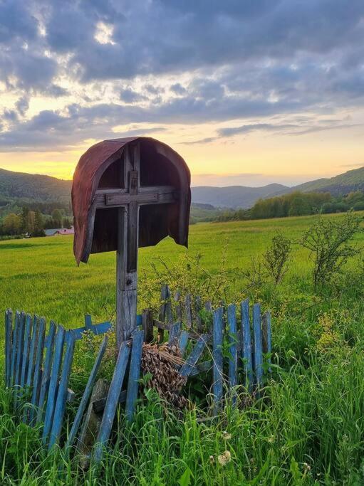 Polanka Beskid Niski Cute Cabin With Spectacular Views Hanczowa Exterior photo