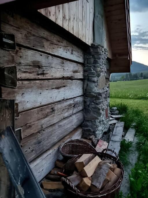 Polanka Beskid Niski Cute Cabin With Spectacular Views Hanczowa Exterior photo