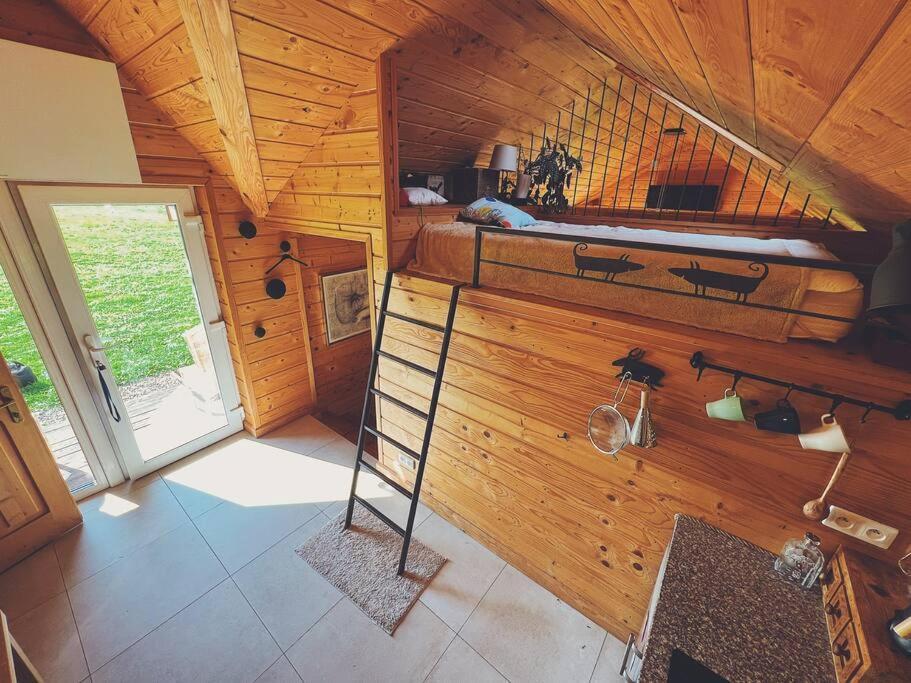 Polanka Beskid Niski Cute Cabin With Spectacular Views Hanczowa Exterior photo