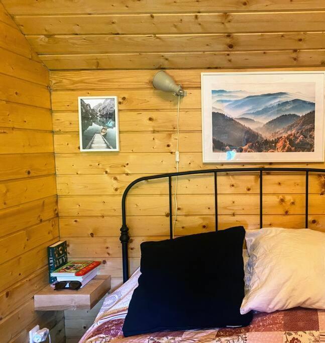 Polanka Beskid Niski Cute Cabin With Spectacular Views Hanczowa Exterior photo